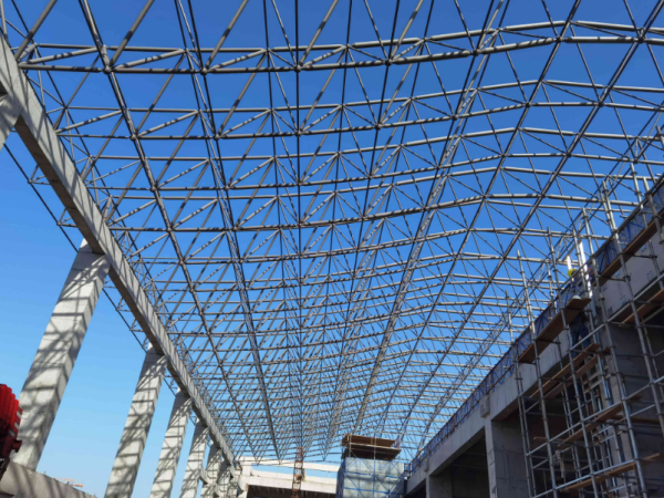 十堰网架加工工艺如何保证质量?